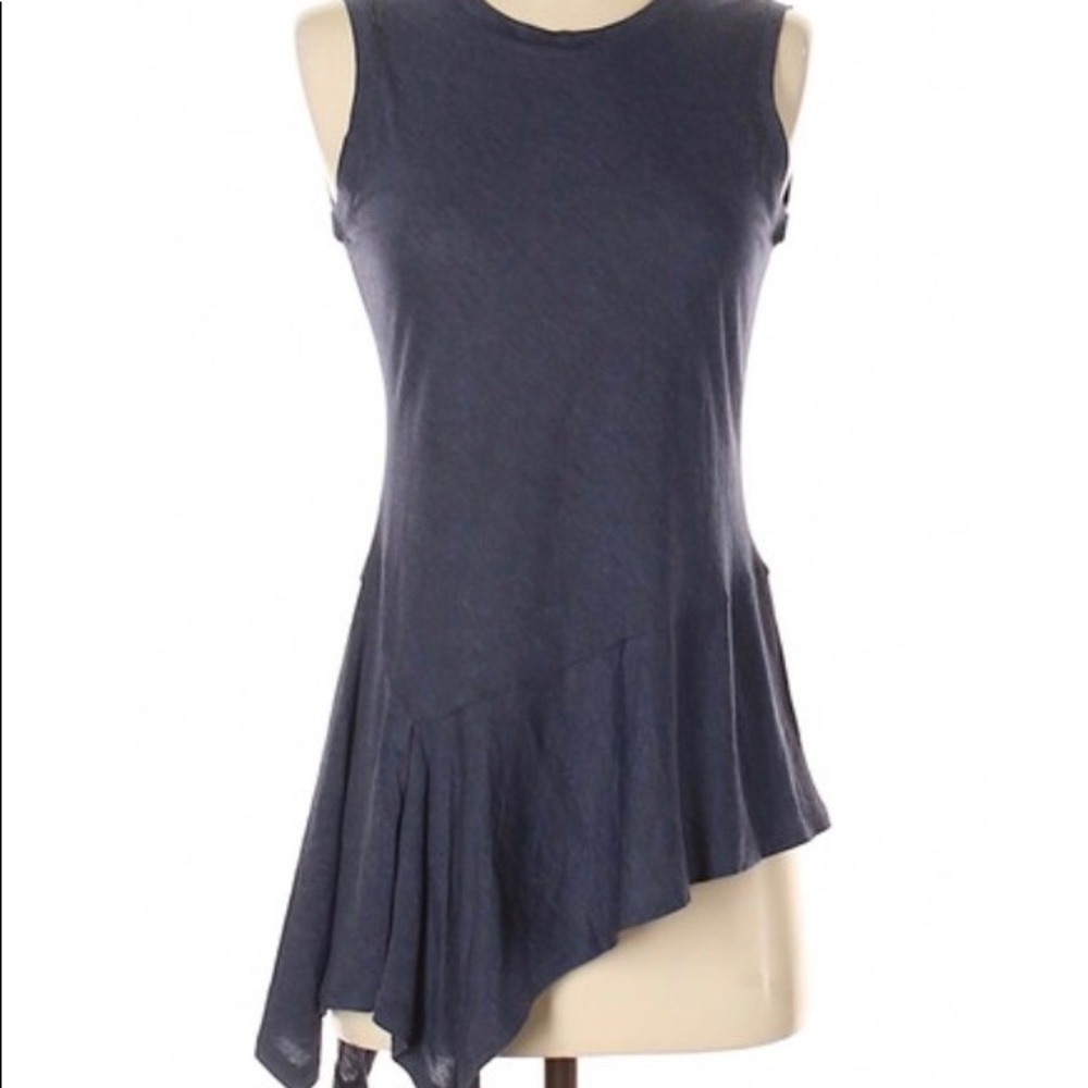 BCBGMAXAZRIA Cari Asymmetric Small Tank Top